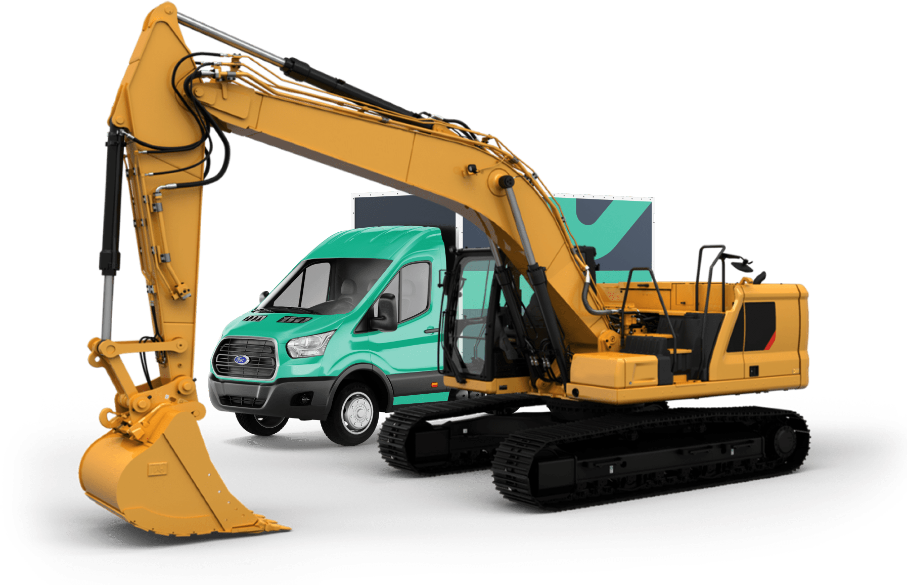 truck-and-excavator